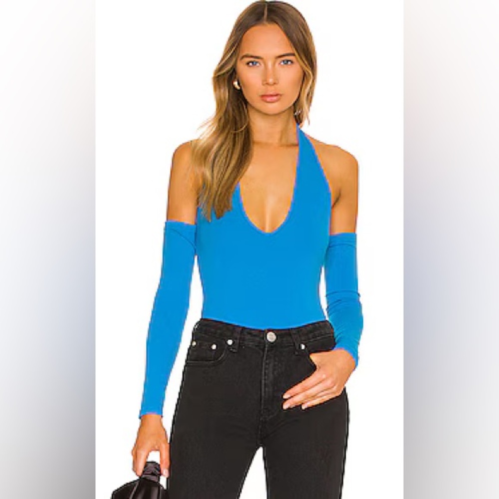 Superdown Seline halter bodysuit